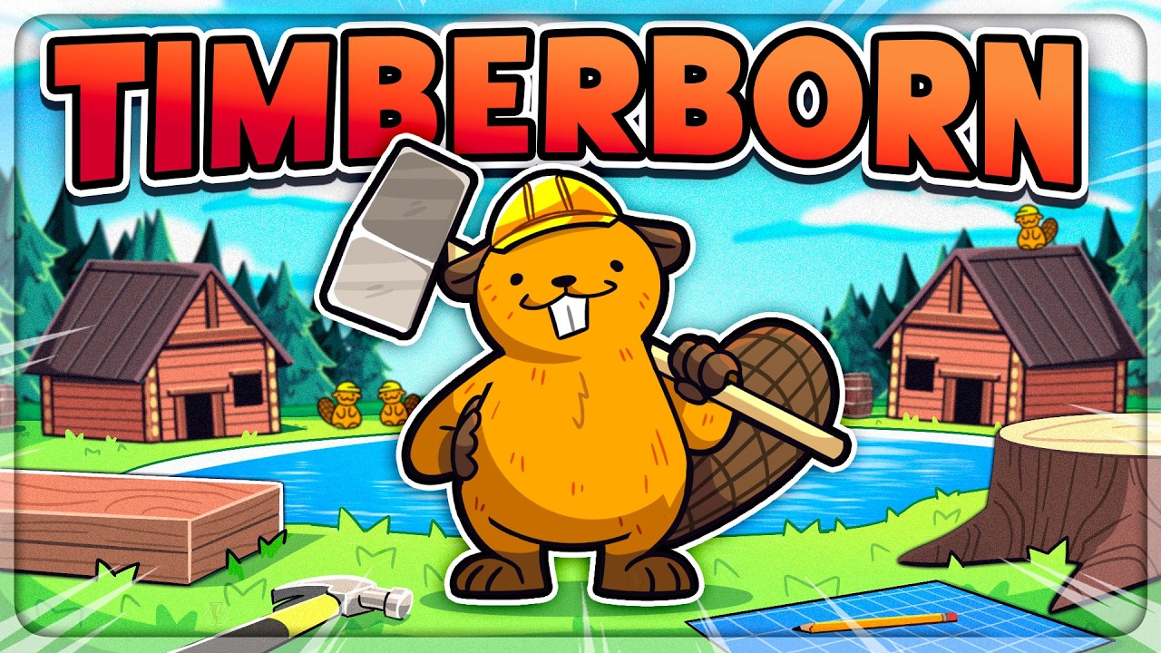 They finally released this beaver simulator (Timberborn 1.0)