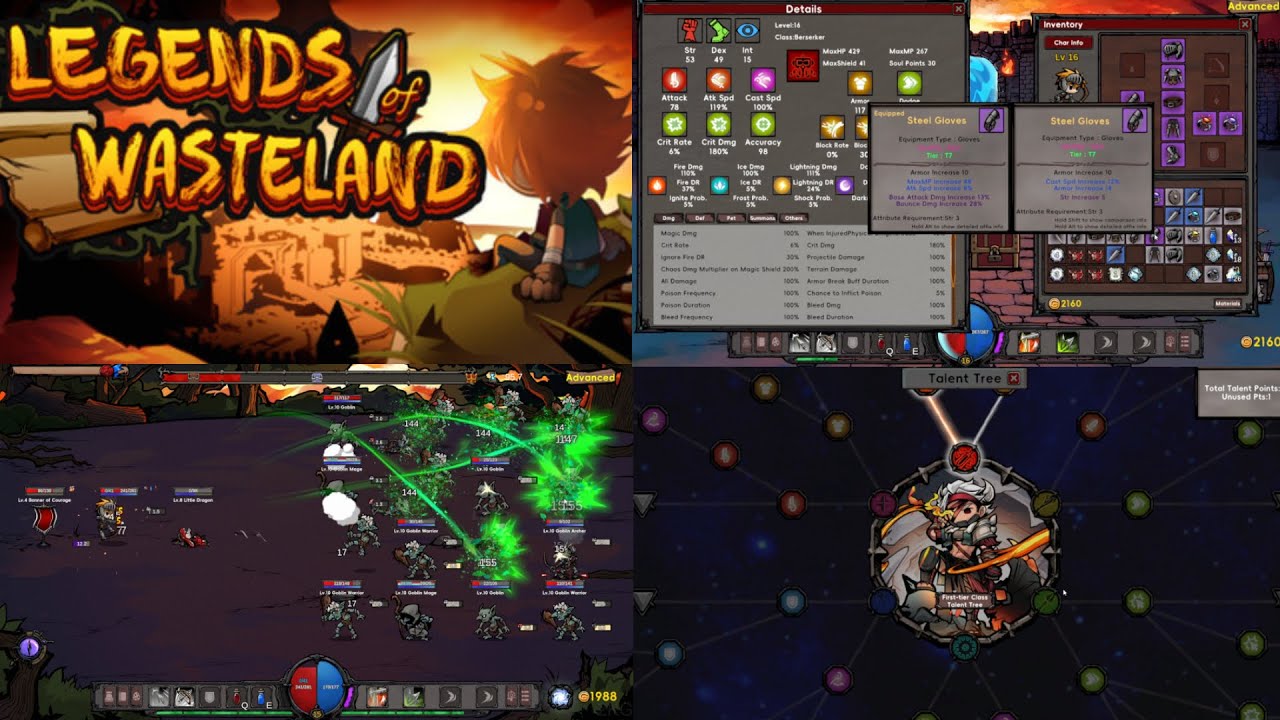 Legends of Wasteland | Full Demo
