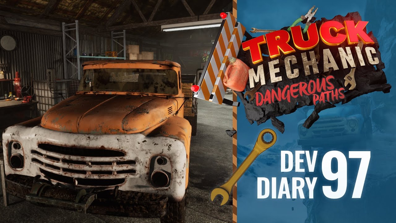 Truck Mechanic: Dangerous Paths - Update Release Trailer