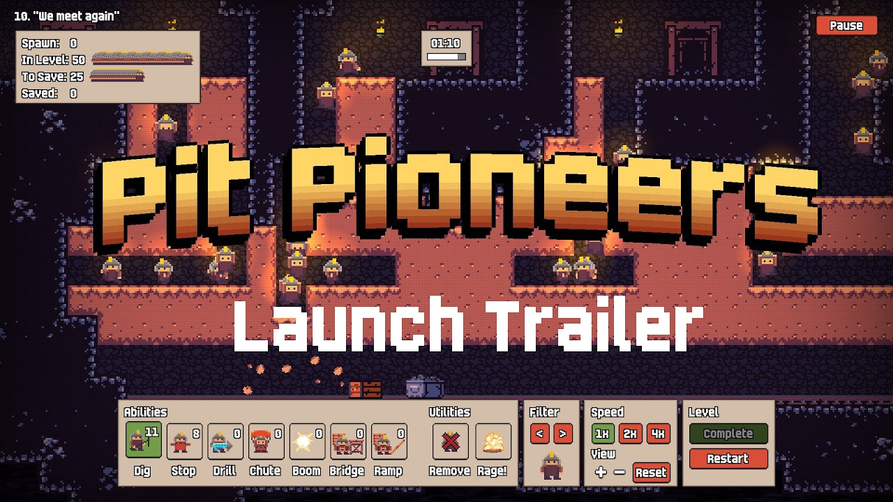 Pit Pioneers Launch Trailer