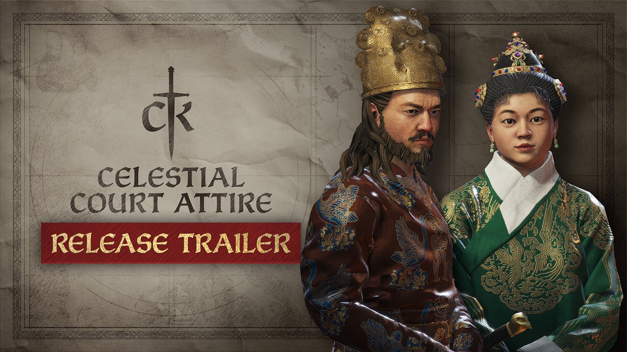 Crusader Kings III Creator Pack: Celestial Court Attire - Release Trailer