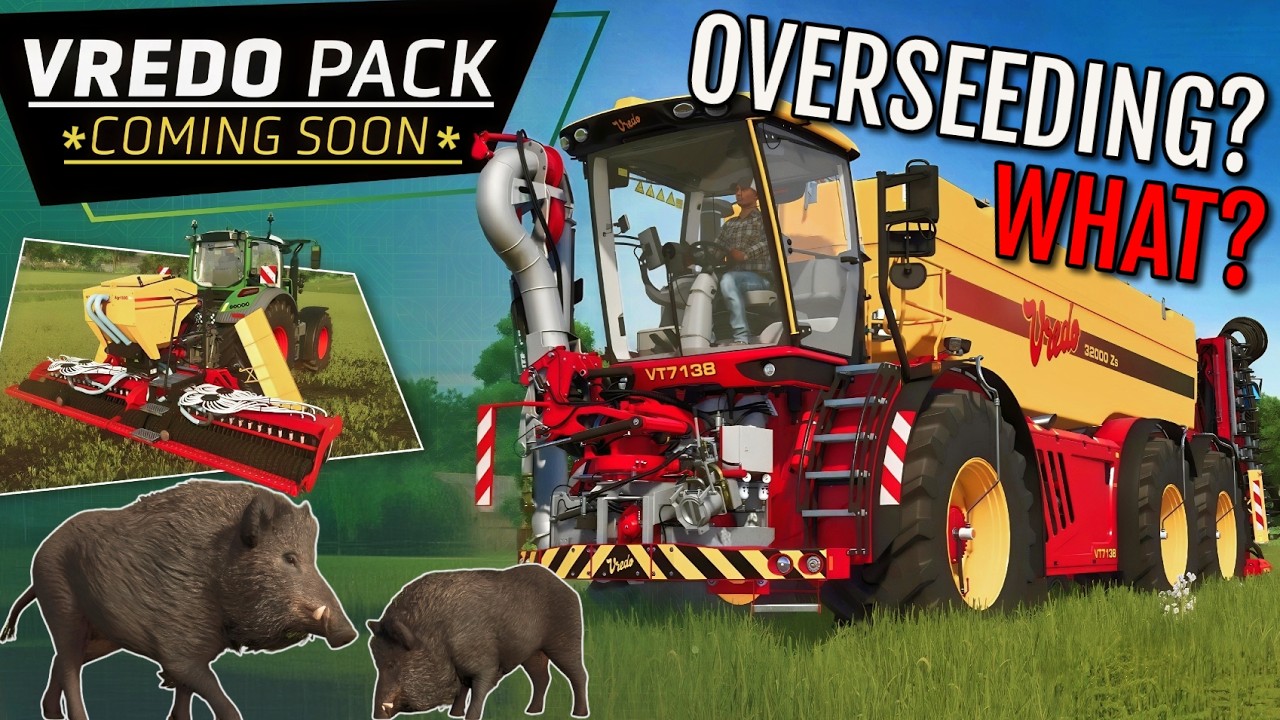 NEW DLC ANNOUNCEMENT - WHAT IS "VREDO"? | FARMING SIMULATOR 25