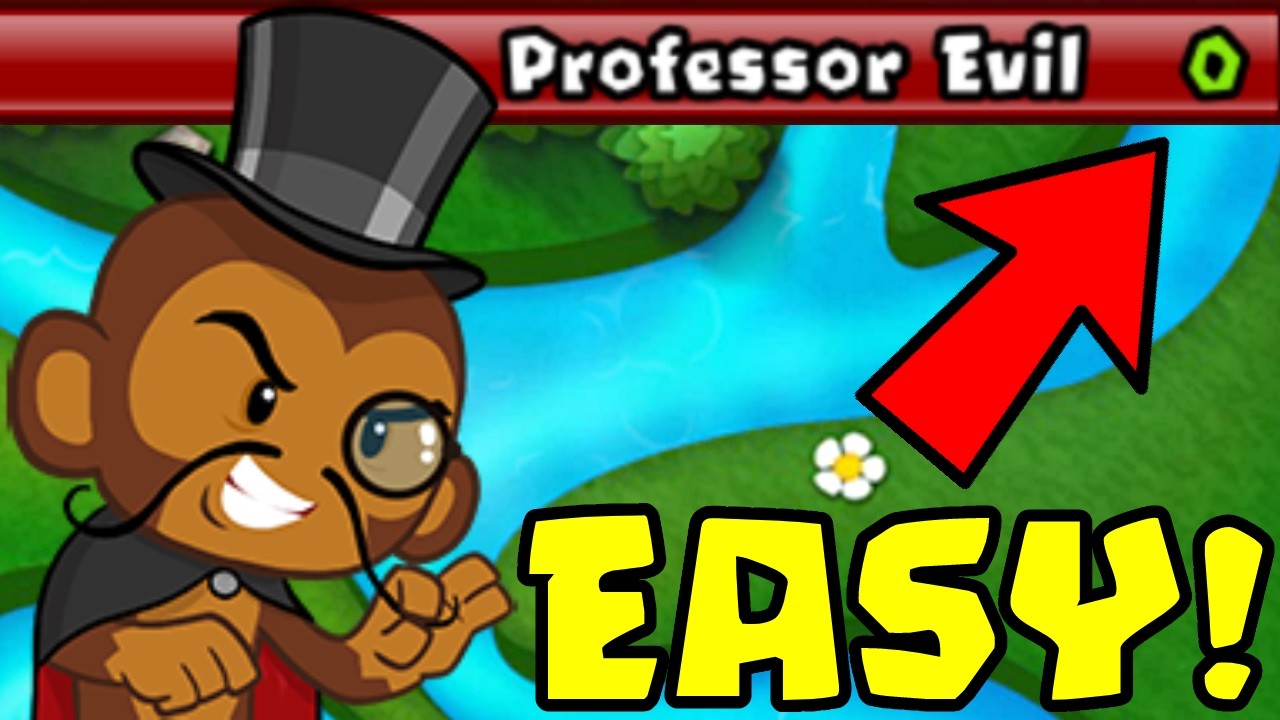 Easily Beat the NEW Professor Evil Challenge... (Bloons TD Battles)
