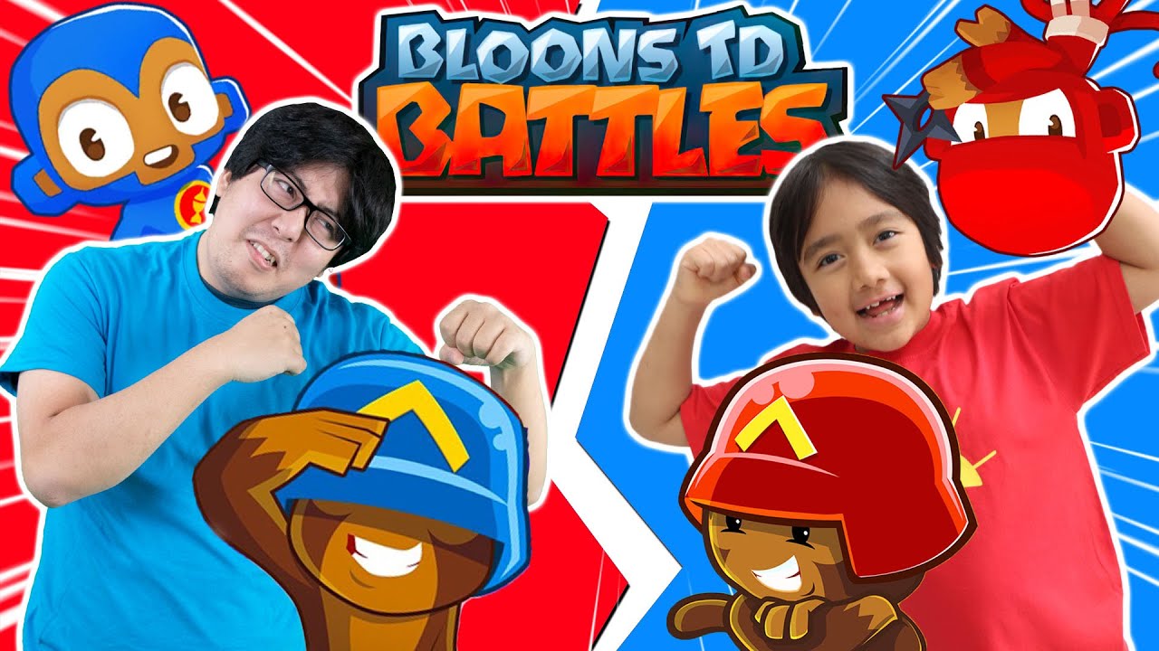 Ryan Vs Daddy BLOONS TD BATTLES Let’s play! Victory is MINE!