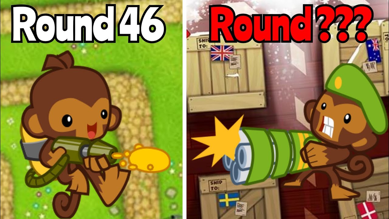 How Far Can Each Tower Go In BTD5
