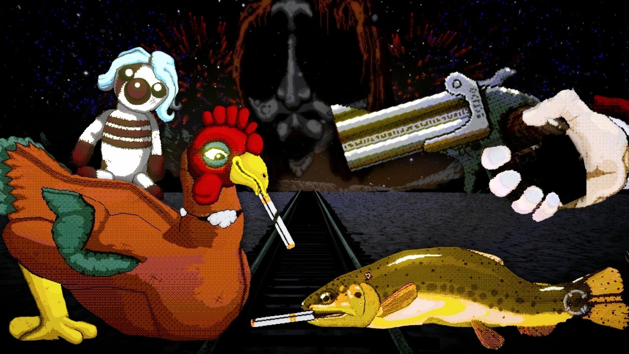 Crawling Angels - Torment an Immortal Chicken in a Twisted Game by the Brutal Orchestra Devs!