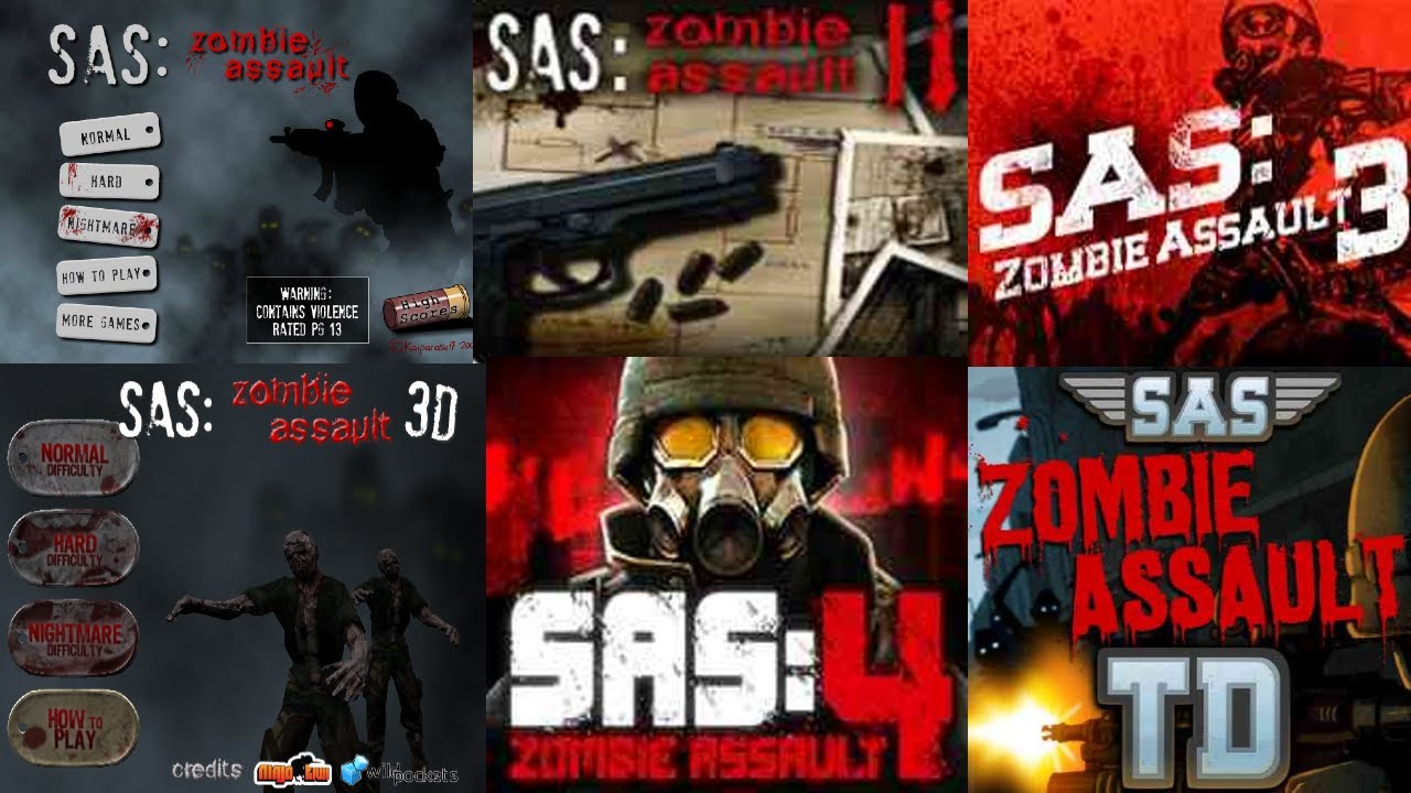 The COMPLETE History Of SAS: Zombie Assault (SAS 1-4)