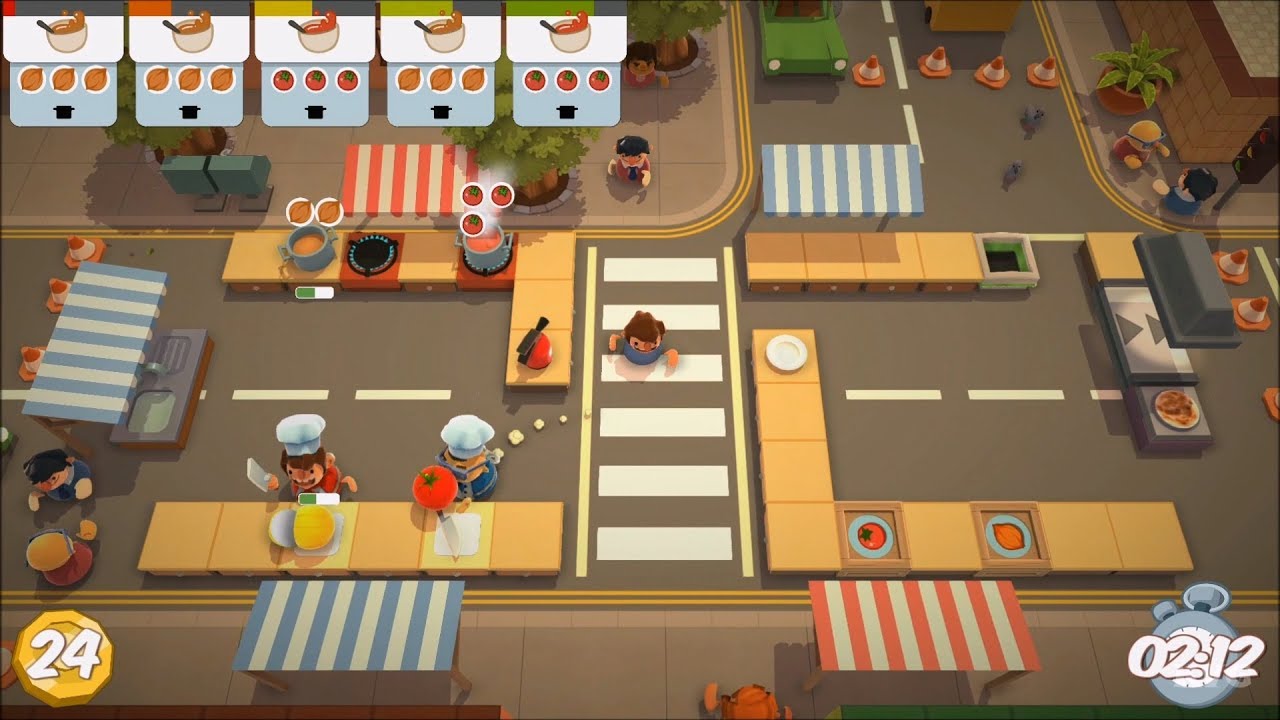Overcooked Gameplay (PS4 HD)