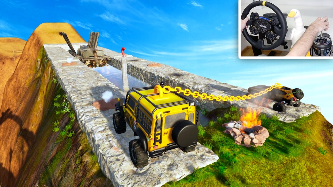 THIS NEW GAME IS SO MUCH FUN! - Chained Wheels