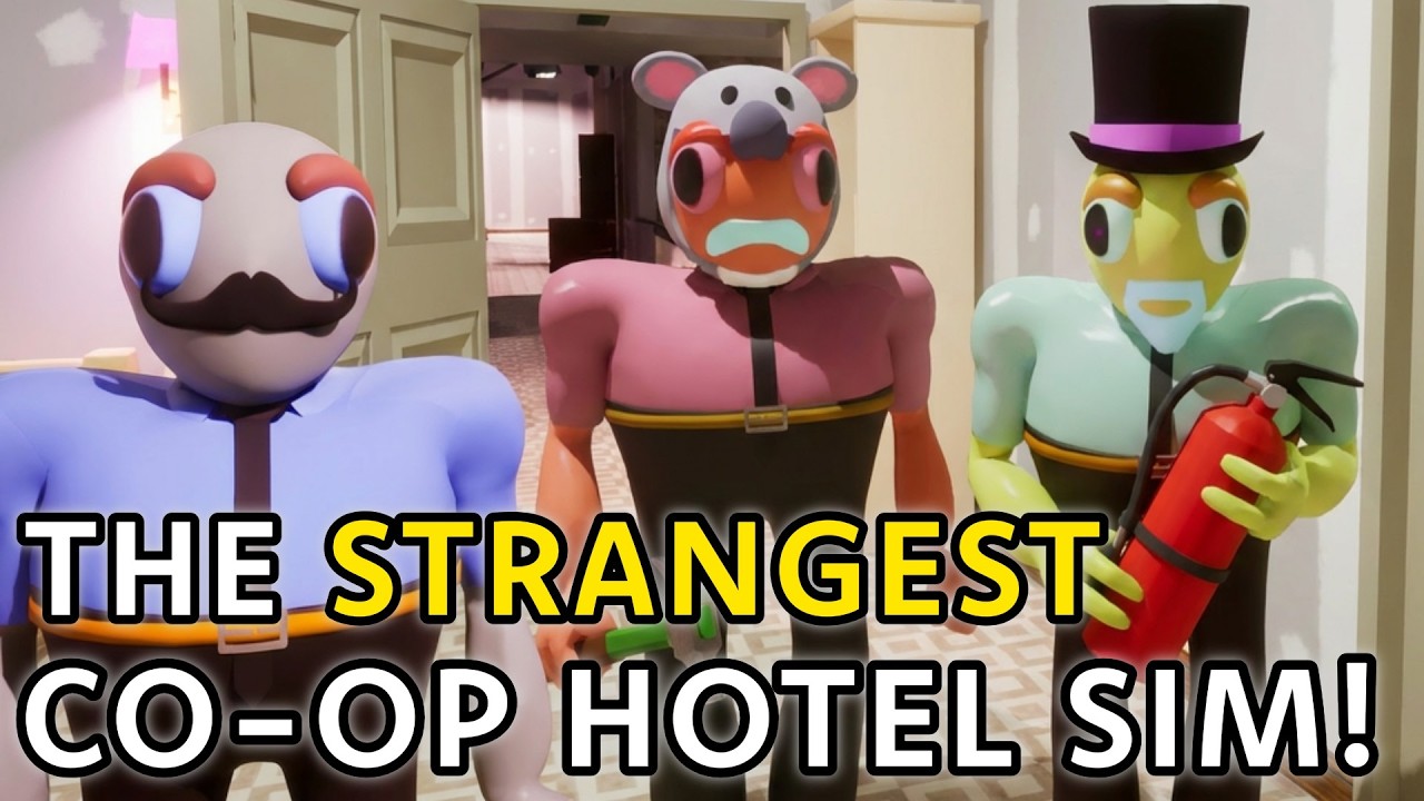 This Co‑Op Hotel Sim Got Out of Control FAST | Crazy Hotel Together