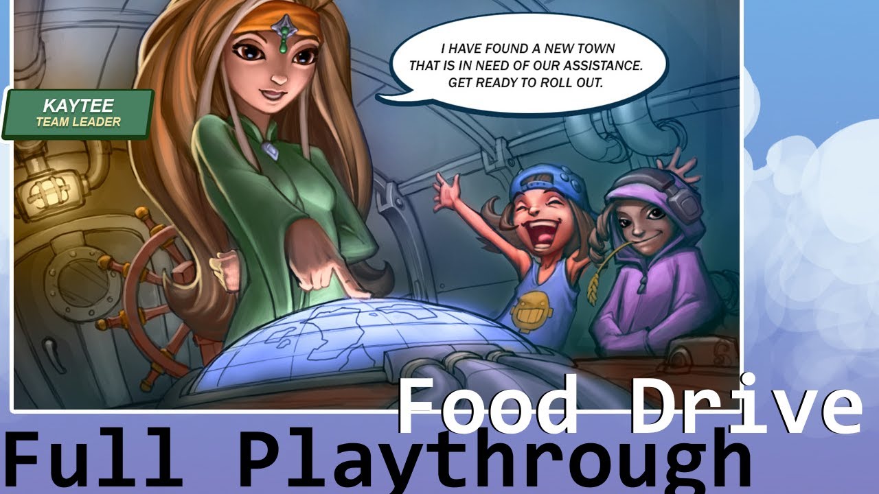 Food Drive: Race against Hunger [Full Playthrough] [Gameplay]
