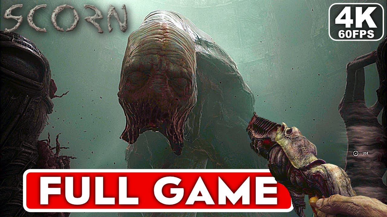 SCORN Gameplay Walkthrough Part 1 FULL GAME
