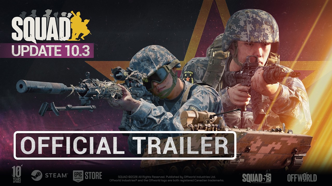 SQUAD Update 10.3 - Official Trailer