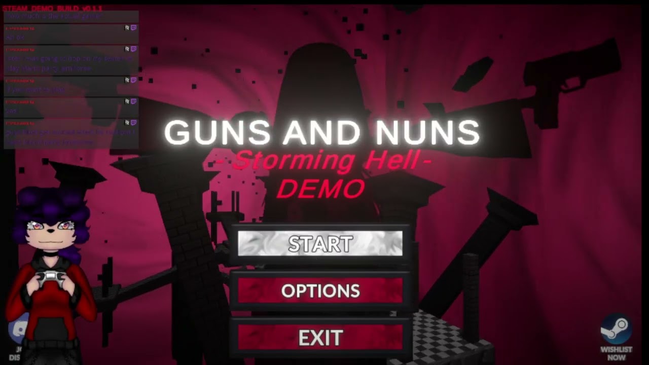 Mutt plays Guns and Nuns: Storming Hell DEMO