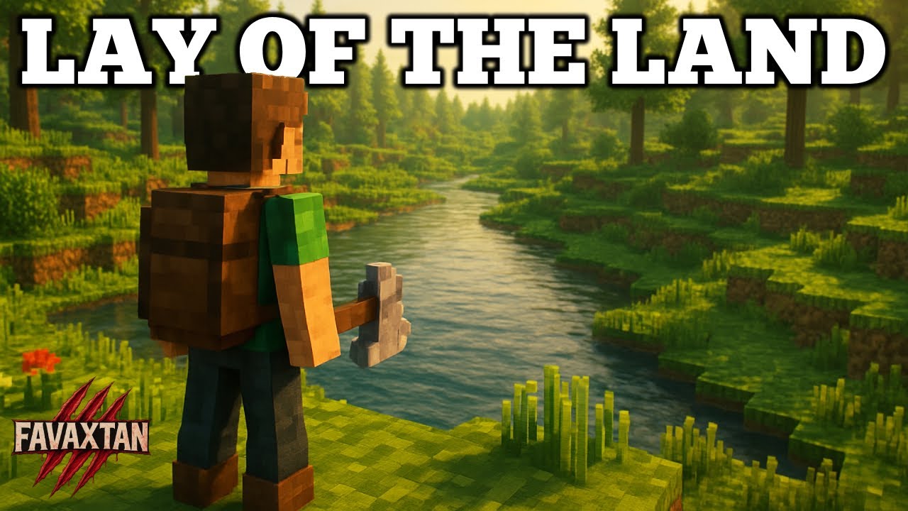 This New Voxel Game is AMAZINGLY Fun! | Lay of the Land Gameplay