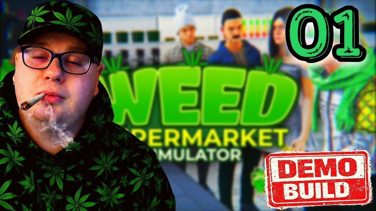 Weed Supermarket Simulator Demo EP. 01 – Opening My First Cannabis Shop!
