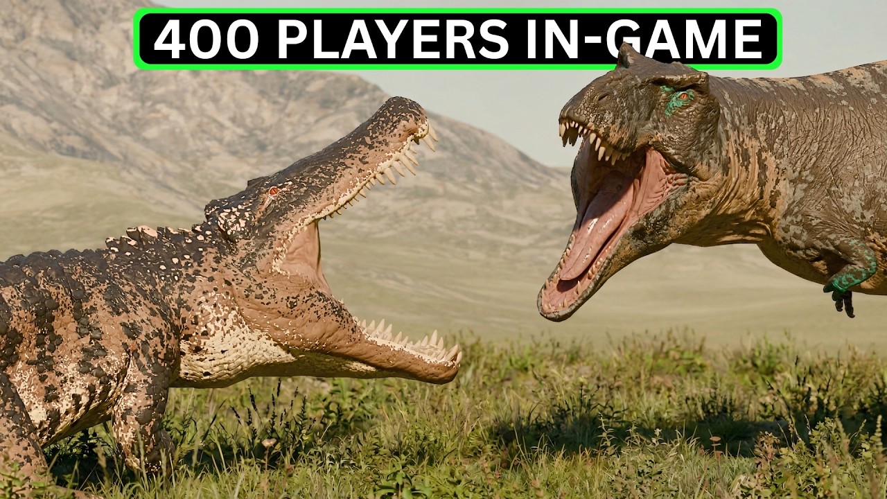 I Secretly Watched 400 Players Simulate a Dinosaur Island - The Isle Evrima