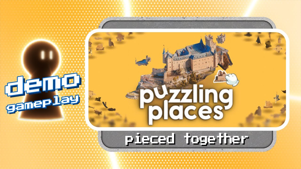 Puzzling places: 3D jigsaw sim demo gameplay | Pieced together!