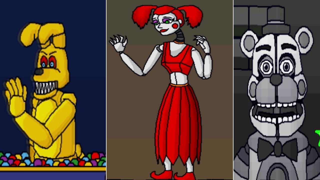 Fazbear Frights Adventures - ALL FINAL BOSSES!