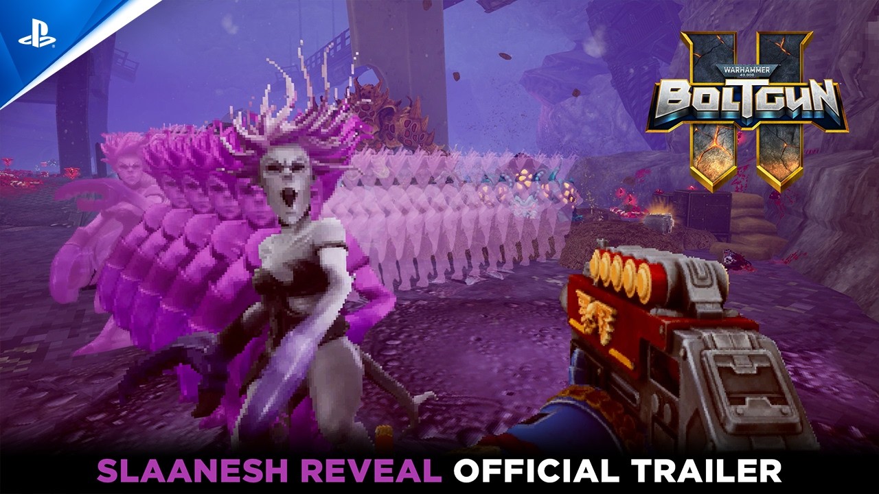Warhammer 40,000: Boltgun 2 - Slaanesh Reveal Trailer