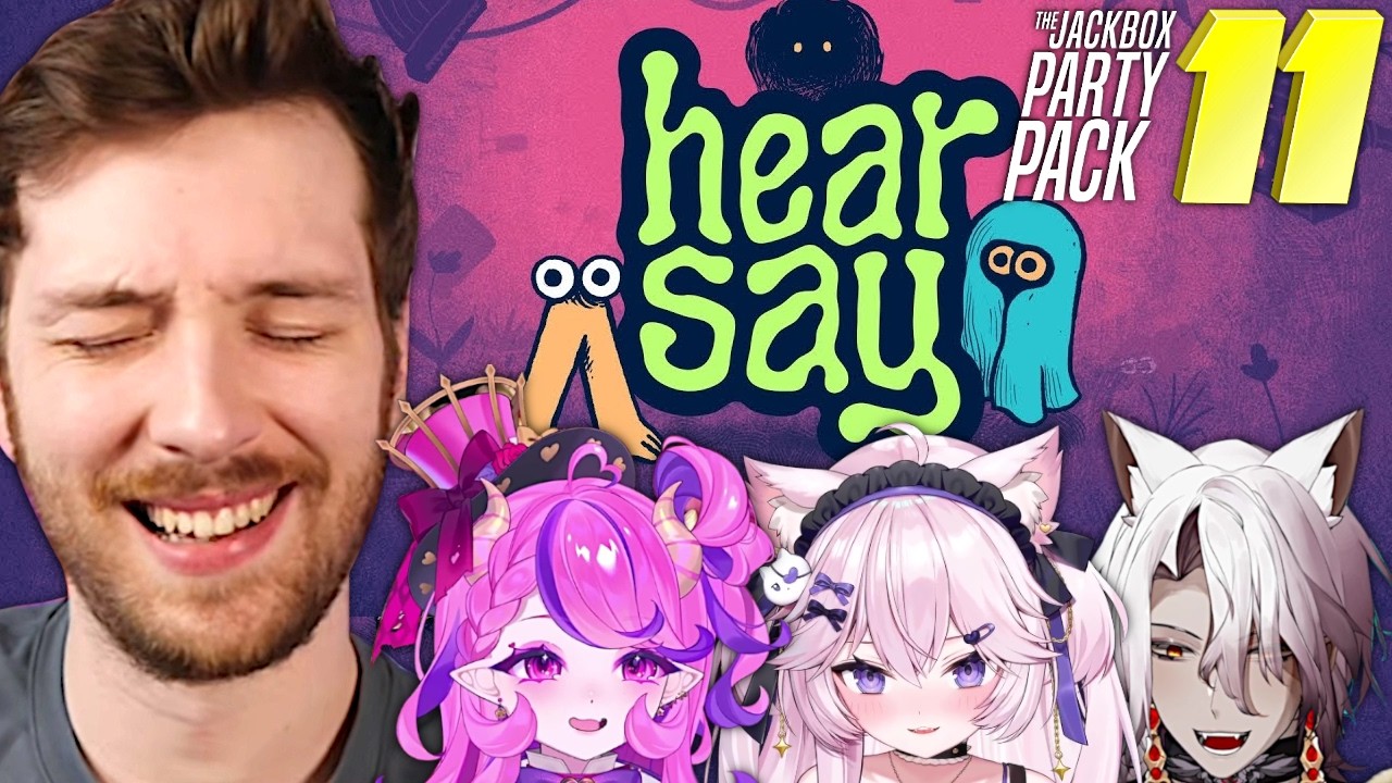 Jackbox Party Pack 11 With Ironmouse, Nyanners & Aethel!