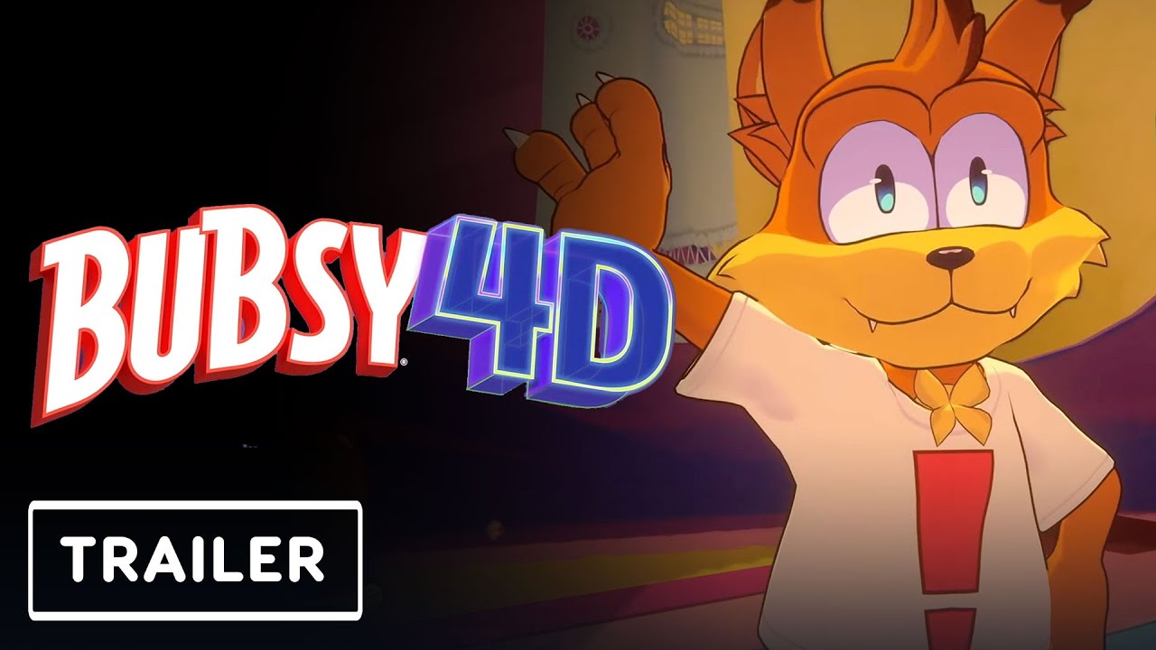 Bubsy 4D - Announcement Trailer