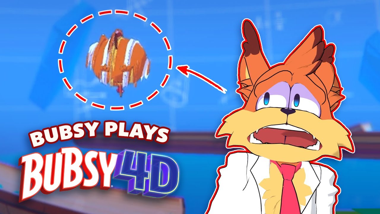 Bubsy Plays - Bubsy 4D Demo For the First Time!