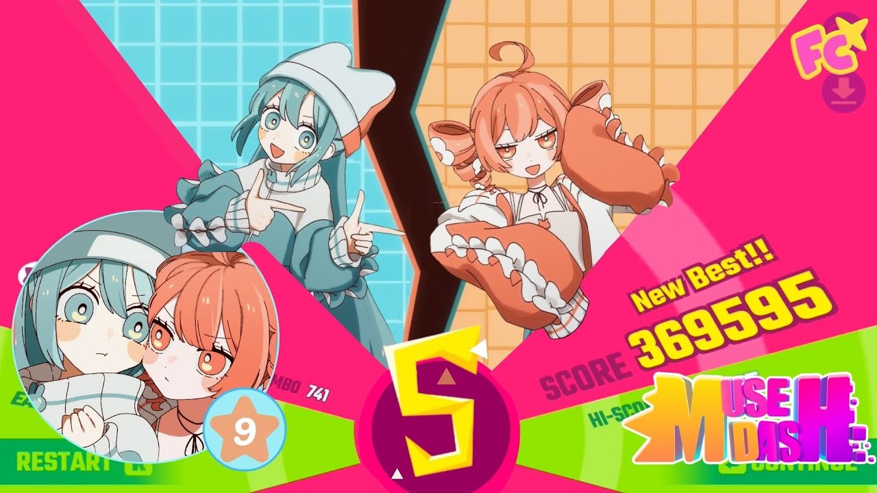 【Muse Dash Custom】‘PPPP’ (CUSTOM 9★) All Perfect