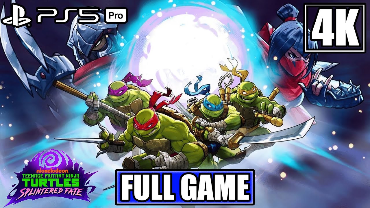 TEENAGE MUTANT NINJA TURTLES SPLINTERED FATE Gameplay Walkthrough FULL GAME