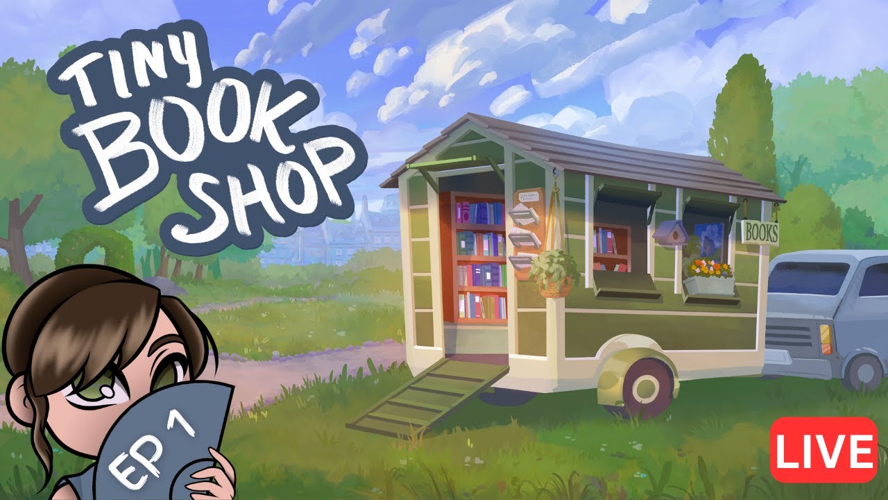 Tiny Bookshop [Ep 1] - Starting our New Life in a Cozy Town by the Sea