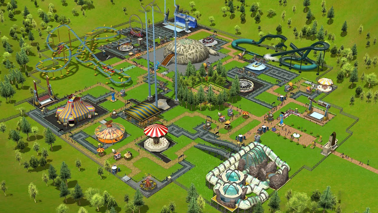 RollerCoaster Tycoon 3 Complete Edition - Gameplay (PC/UHD)