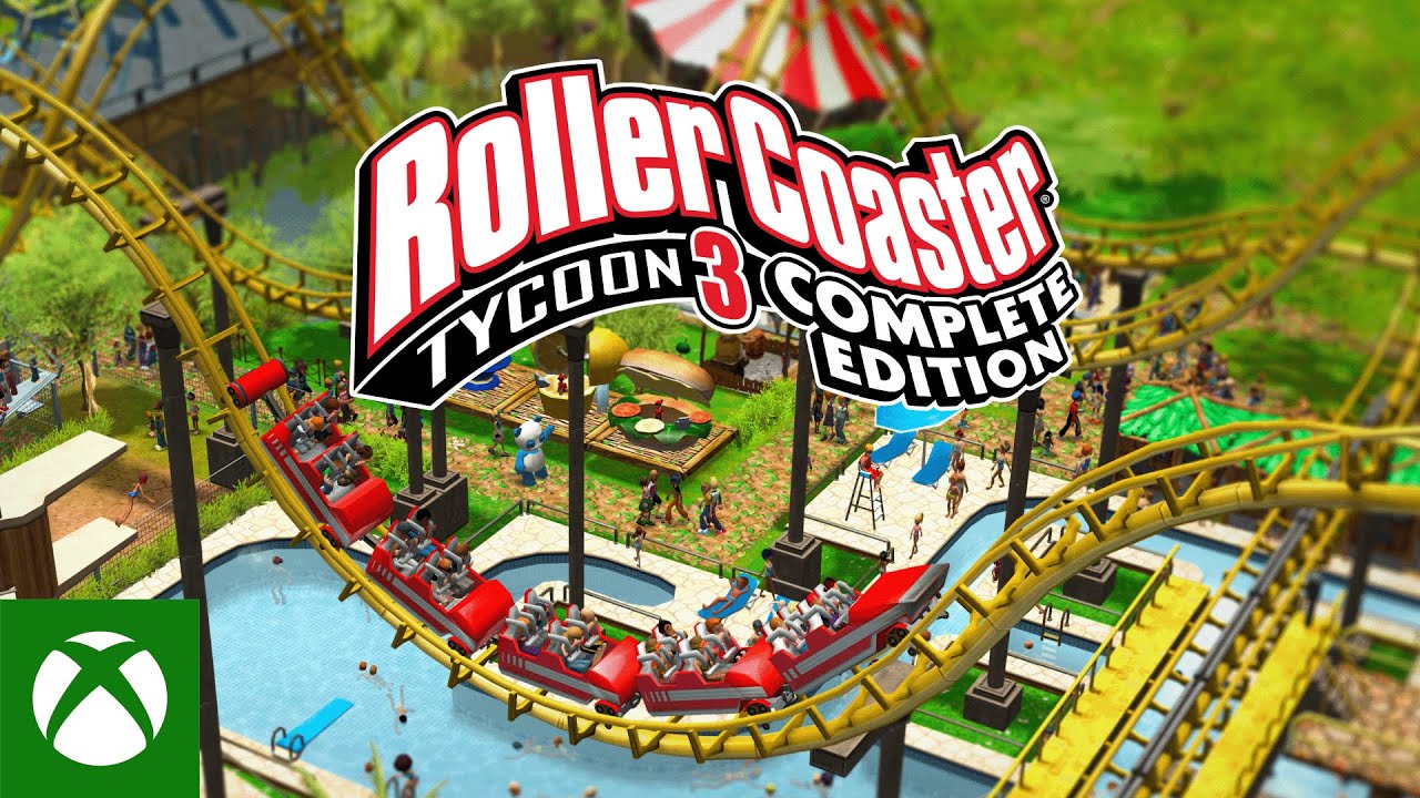 RollerCoaster Tycoon 3 Complete Edition - Announcement Trailer