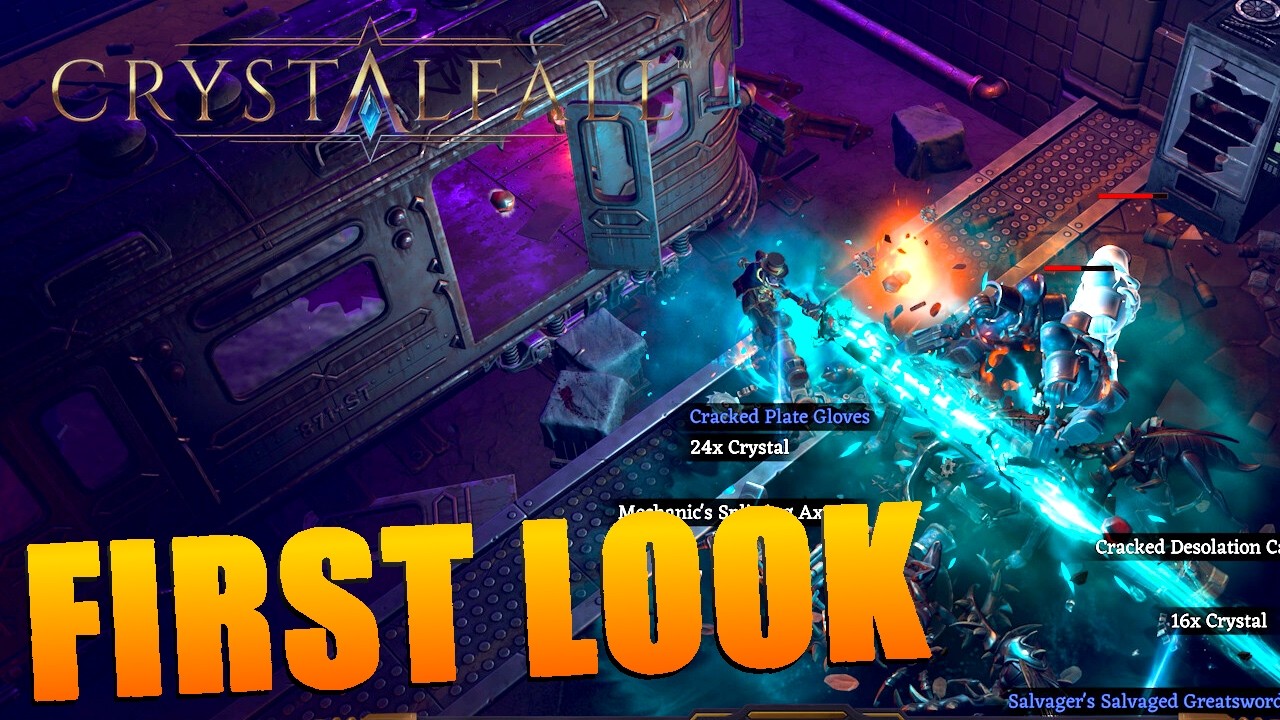 Crystalfall - Gameplay