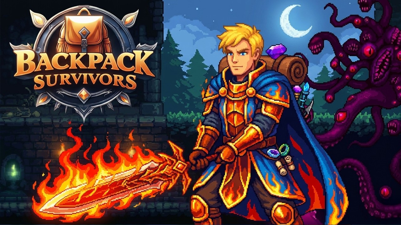 This Fire Build Was GODLY! - Backpack Survivors