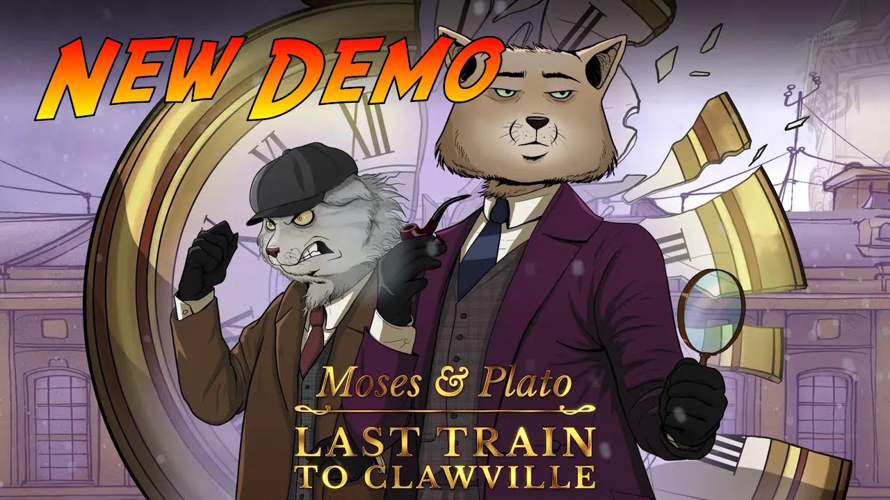Moses & Plato - Last Train to Clawville | Gameplay Walkthrough - New Updated Demo