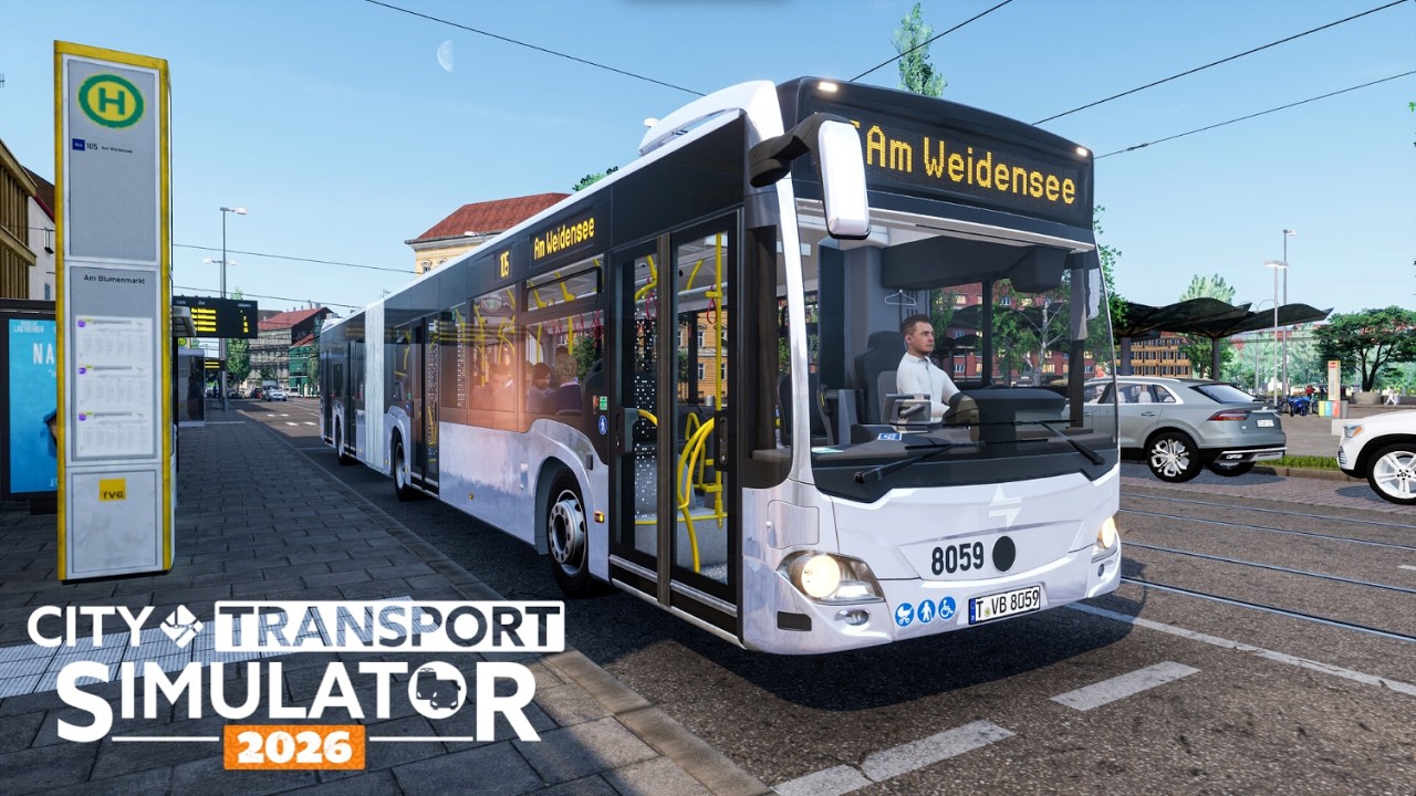 City Transport Simulator 2026: Gameplay | Citaro C2 | Preview