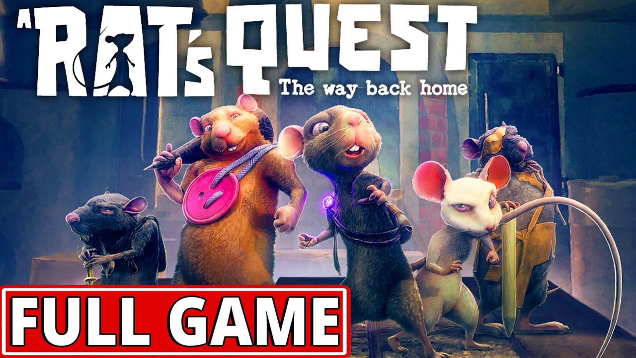 A Rat's Quest: The Way Back Home Season 1 - FULL GAME walkthrough | Longplay