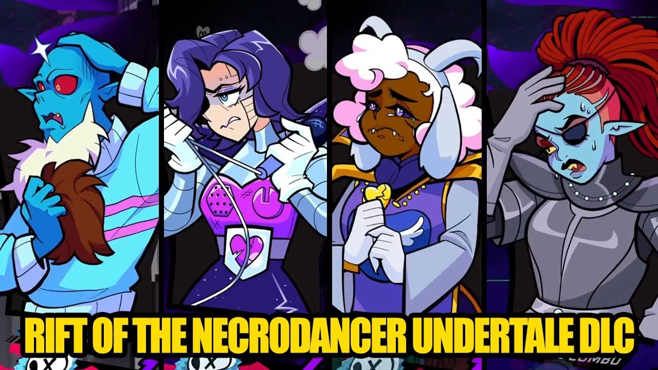 Rift of the Necrodancer Undertale DLC: ALL SONGS | IMPOSSIBLE