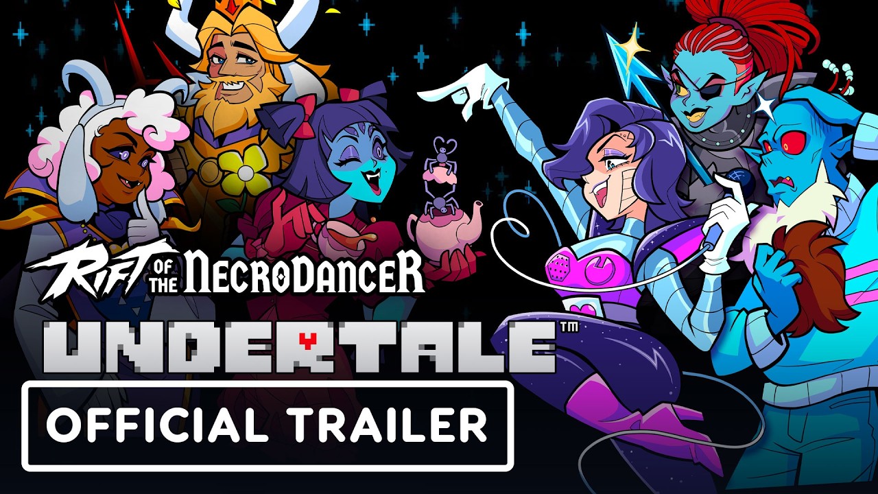 Rift of the Necrodancer: Undertale Music Pack Launch Trailer 