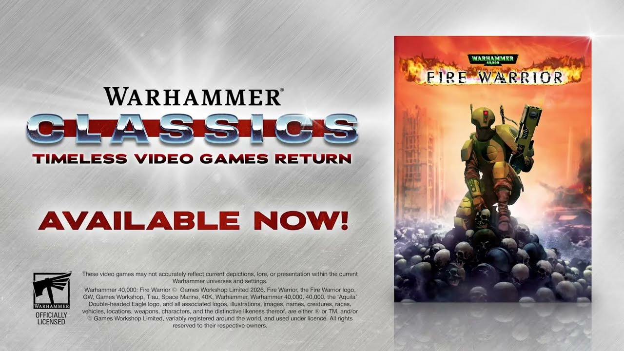 Warhammer 40,000: Fire Warrior (Classic) - Steam Trailer