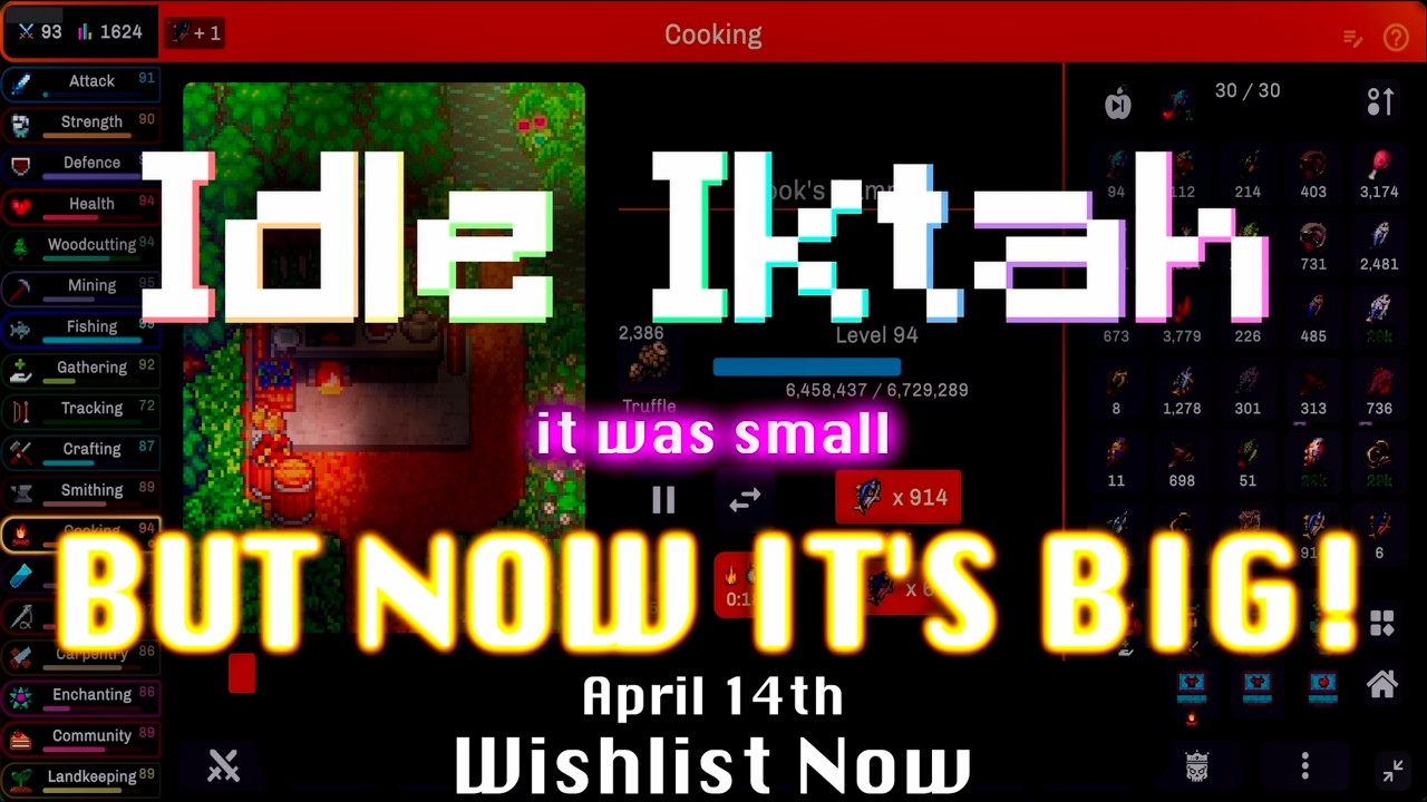 Idle Iktah - Steam Announcement Trailer!