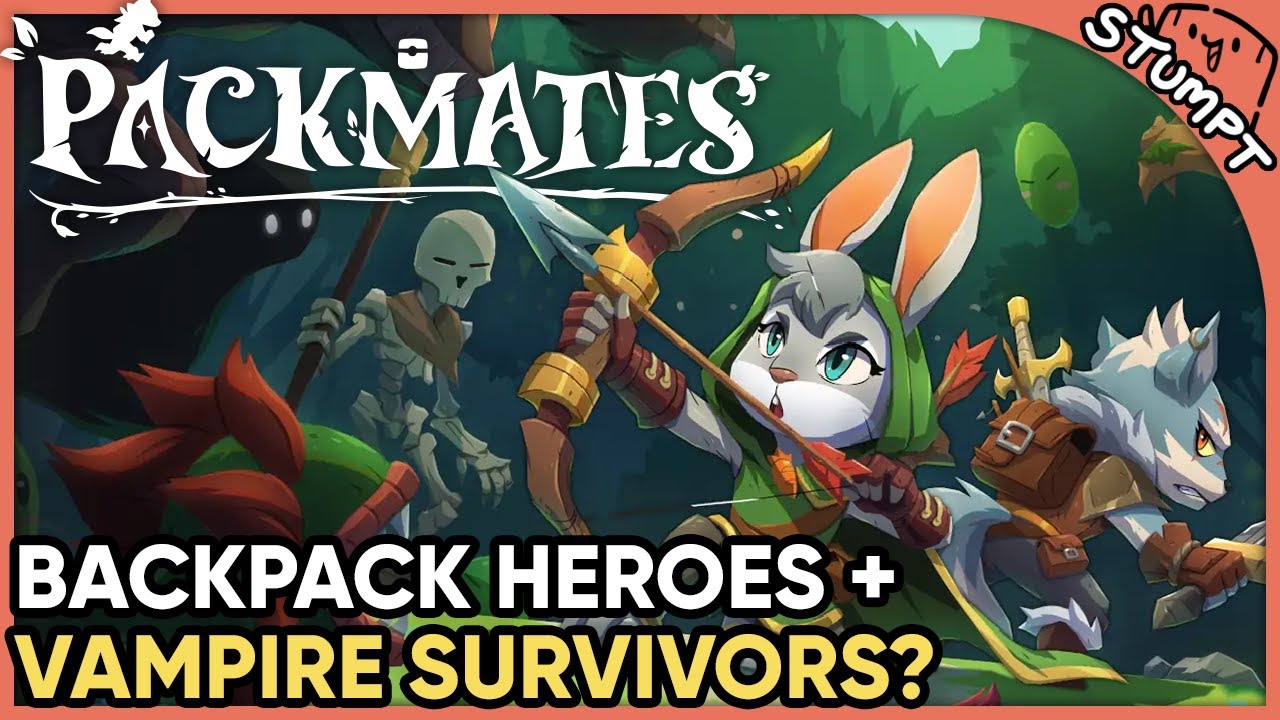 Backpack Heroes + Vampire Survivors? - Packmates (Demo Gameplay)