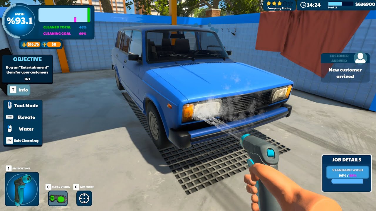 Express Car Wash Simulator (New Simulation game )