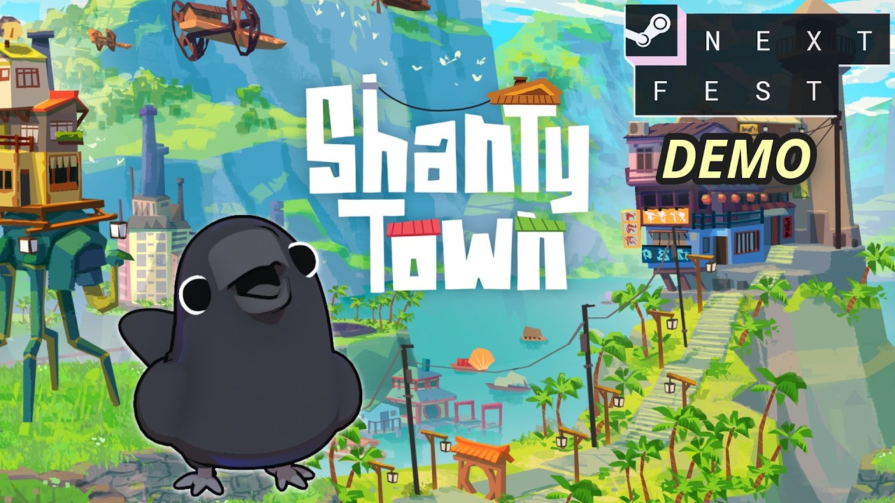 Cozy Diorama Building Game | SHANTYTOWN DEMO