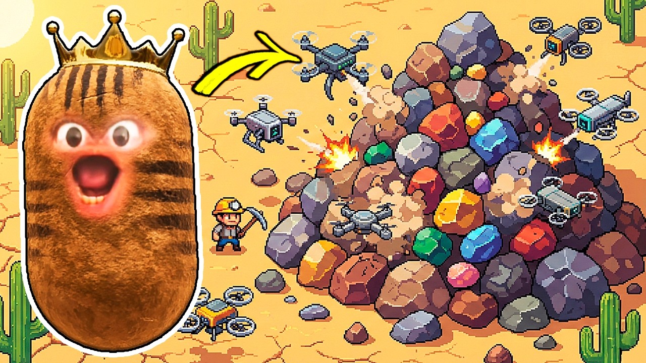 GET RICH WITH STONE MINING DRONES! IN THIS NEW INCREMENTAL! Fracture Field