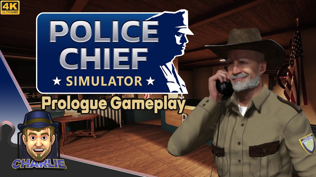 BE THE POLICE, IN THE TOWN OF CAR DEALER SIM! - Police Chief Simulator Prologue Gameplay