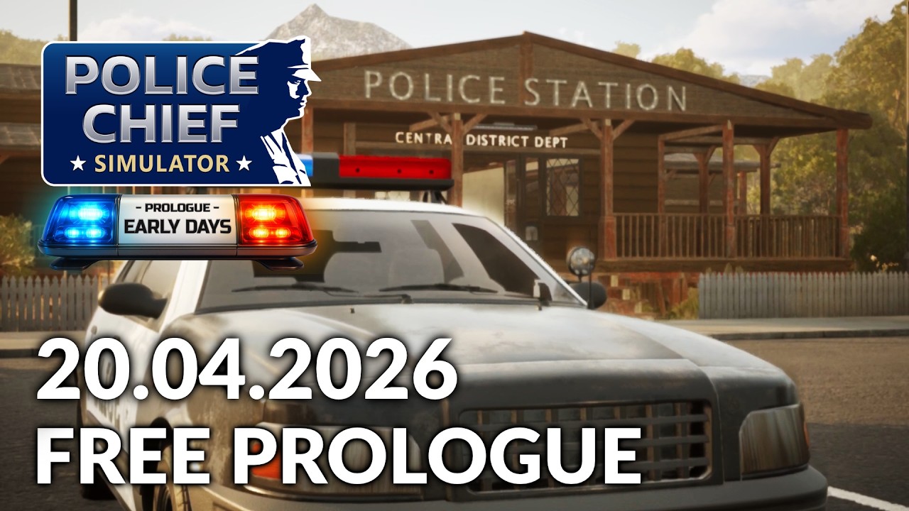 Police Chief Simulator: Prologue - Early Days Release Date Announcement Teaser