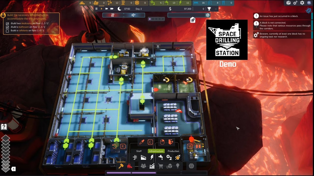 Space Drilling Station (Demo)