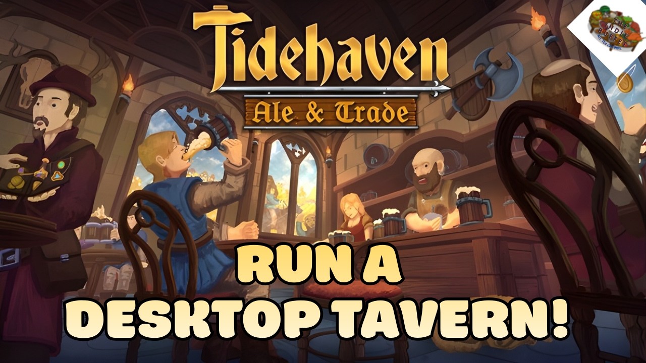 A Medieval World That Lives at the Bottom of Your Screen! | Tidehaven: Ale And Trade