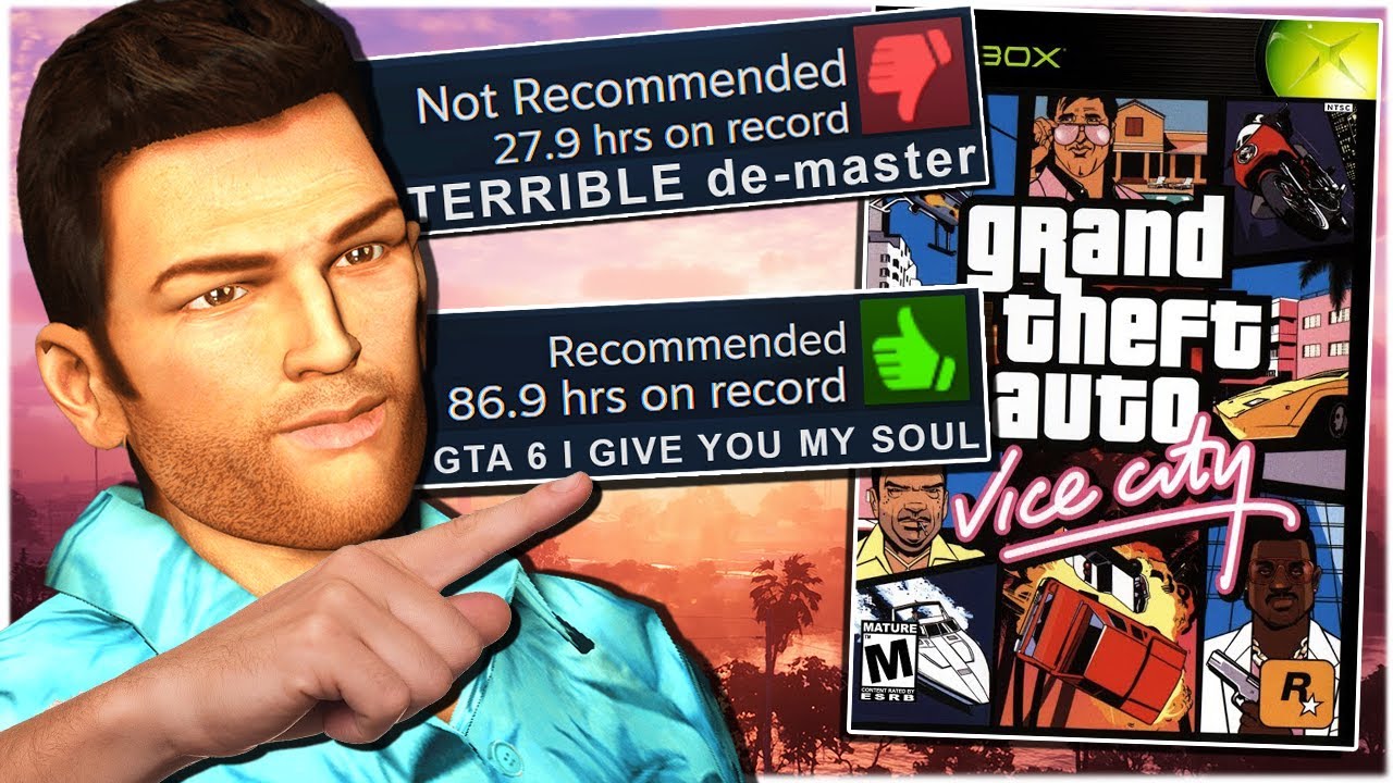 GTA Vice City "Definitive Edition" is HILARIOUSLY Bad still